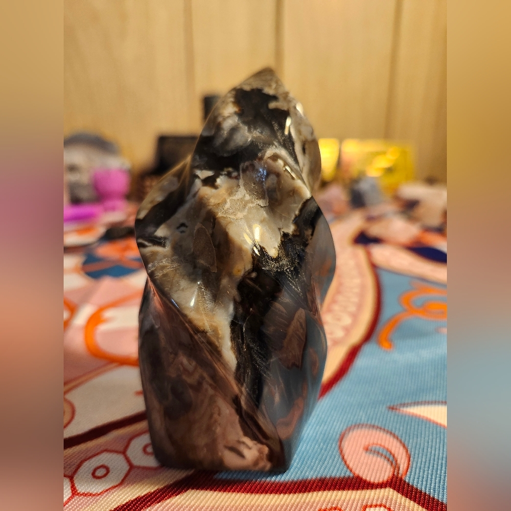 Volcano Agate Flame